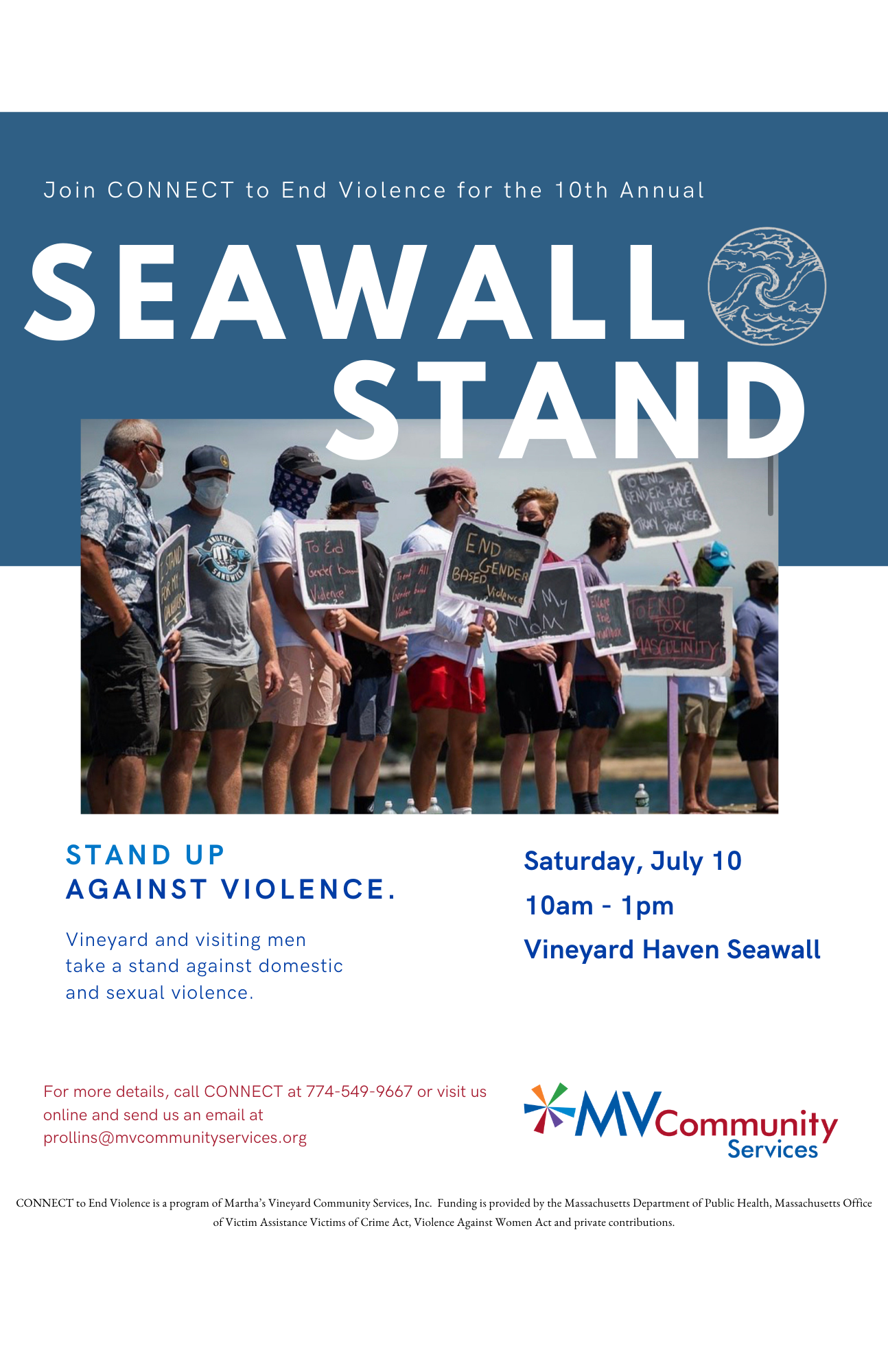 Seawall Stand - Martha's Vineyard Community Services