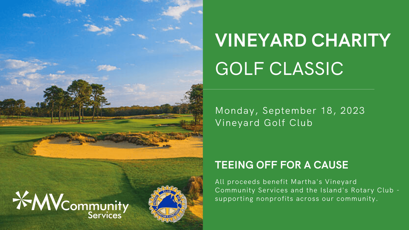 Vineyard Charity Golf Classic - Martha's Vineyard Community Services